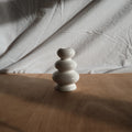 Pebble Stack Candlestick Holder