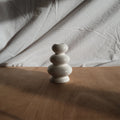 Pebble Stack Candlestick Holder WS