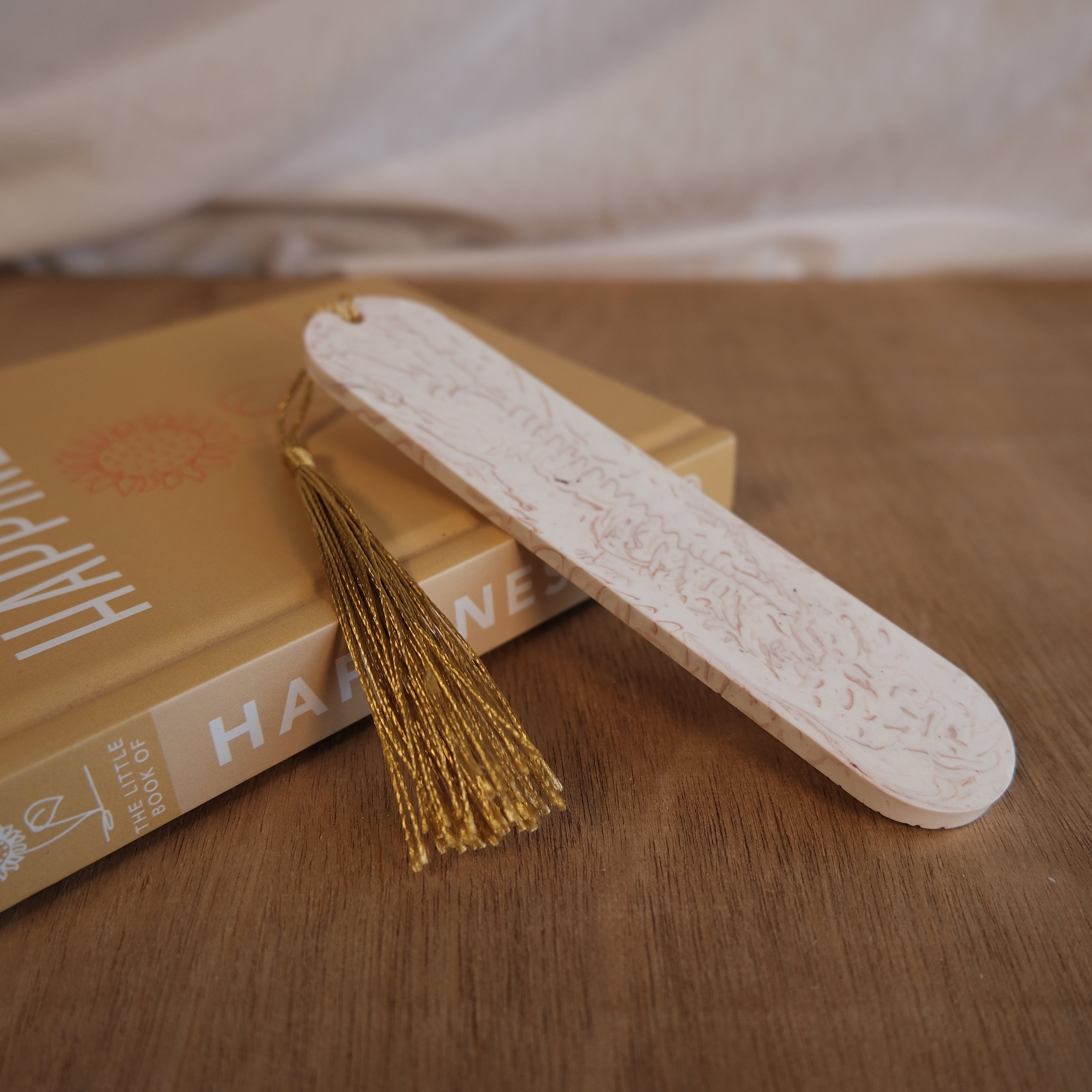 Tasselled bookmark